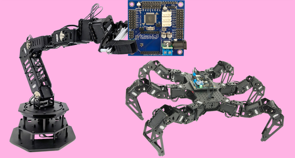 arbotix dynamixel servo with arduino