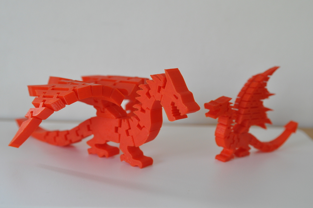 Dragon 3D Printed