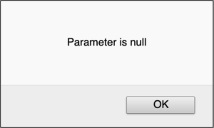 Failure to display URL parameters